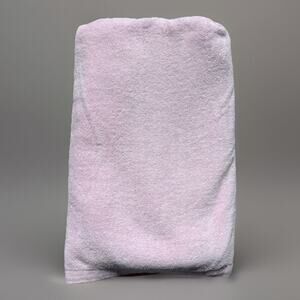 J’aime Bath Towel 100% Cotton MCM Pink Plush Vintage Brazil 64x31 Sheet